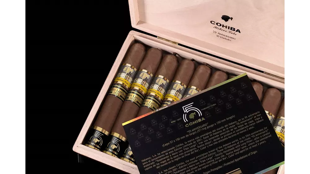 COHIBA 55 ANIVERSARIO LE 2021 /10/