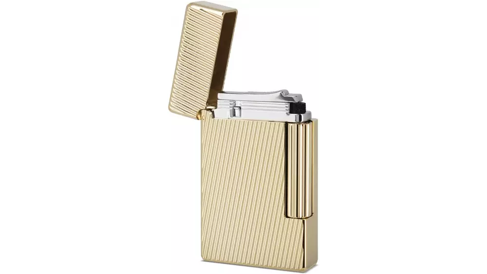 lighter S.T.DUPONT Initial diagonal golden