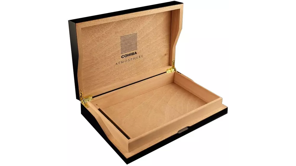 humidor COHIBA Atmosphere Travel black 10 cig