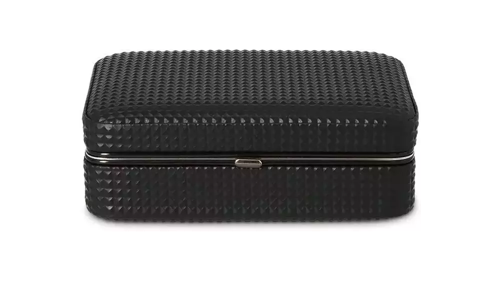 умидор Angelo Travel Diamond PU black with cutter 5 cig