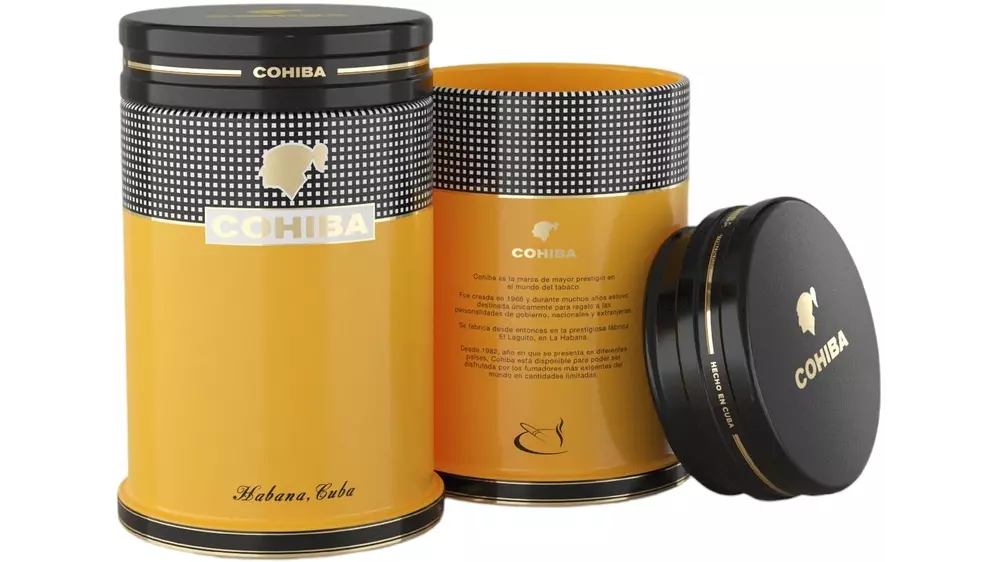 jar COHIBA porcelain 25 cig