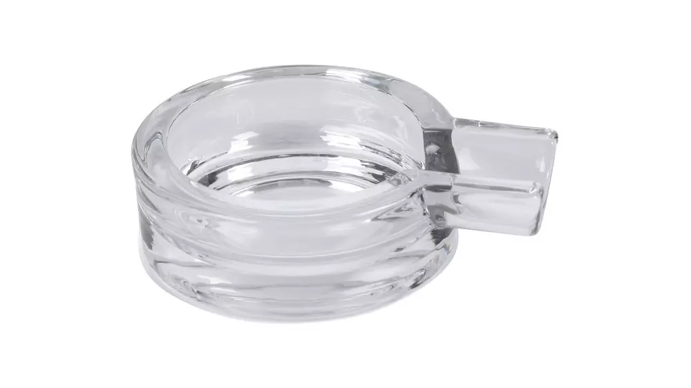 ashtray Single Glass 1cig