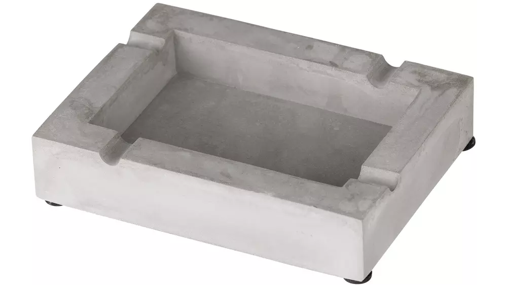 пепелник Angelo cement, grey 4 пурети/цигари