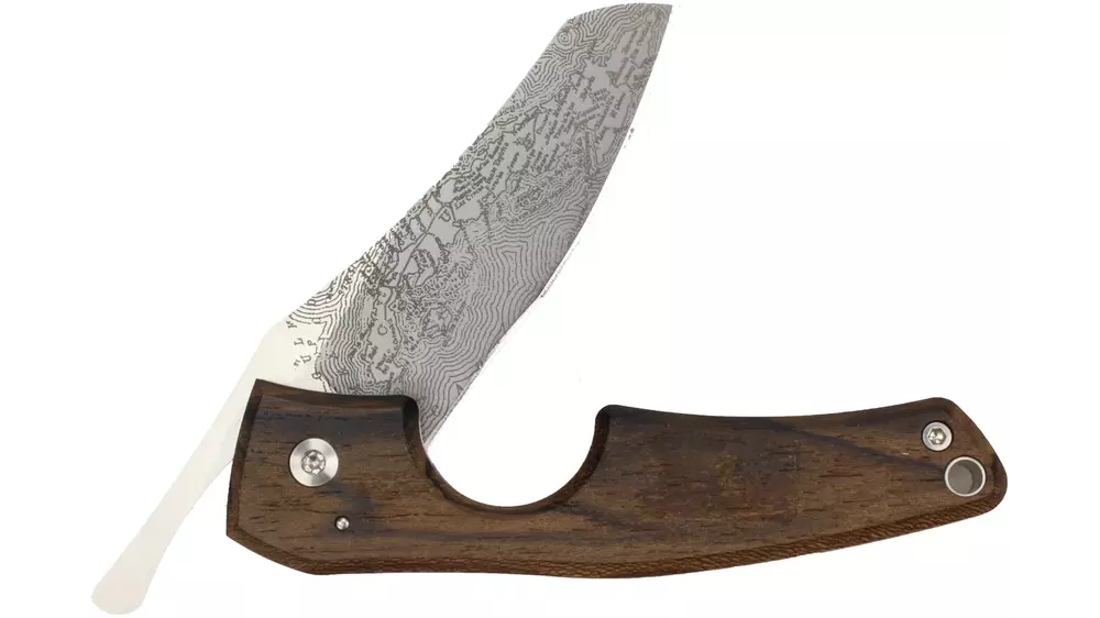 резачка нож Les Fines Lames LE PETIT Compass Cuba Ziricote