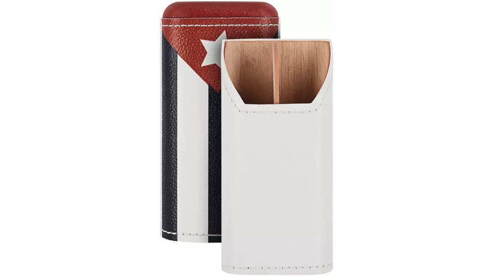 пурера ADORINI leather Cuban flag 2-3 cig