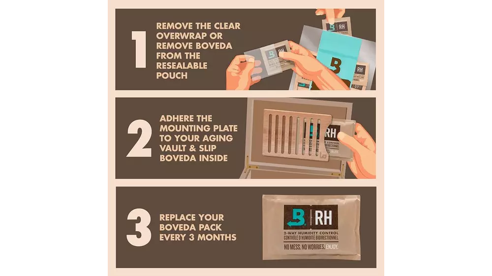 овлажнител BOVEDA size 60, 65%