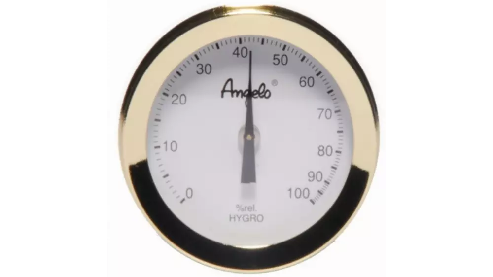 hygrometer Angelo magnet gold