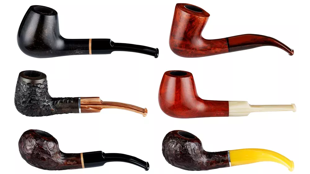 лула Angelo Pipe mixed colorful moutpiece