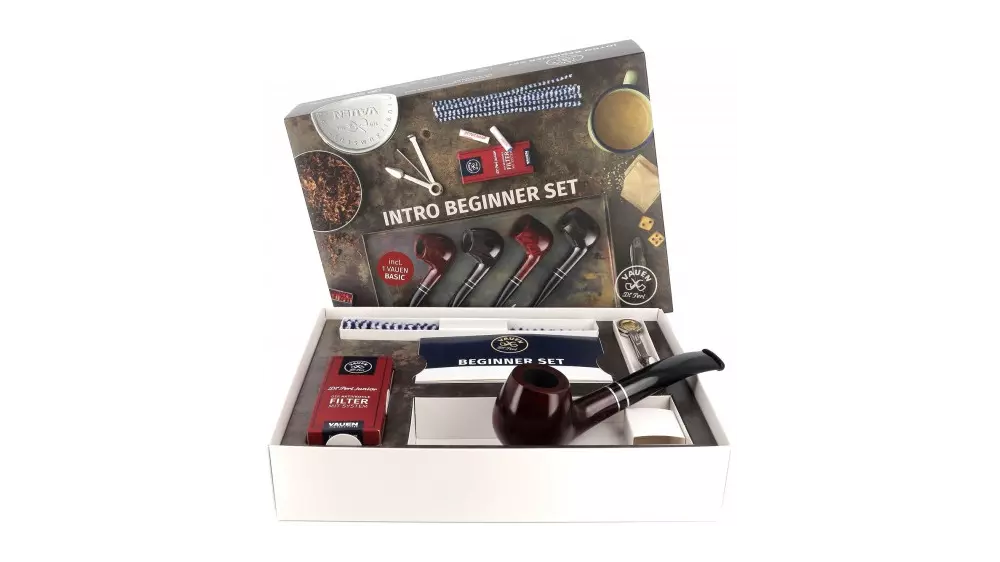 gift set Vauen Beginner INTRO#1 bent brown
