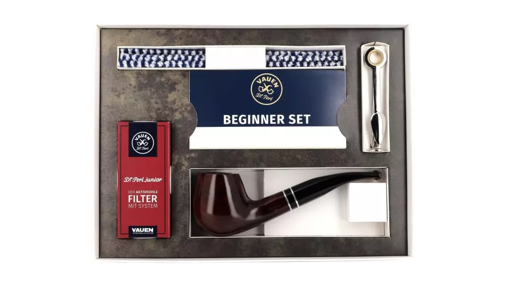 gift set Vauen Beginner INTRO#1 bent brown