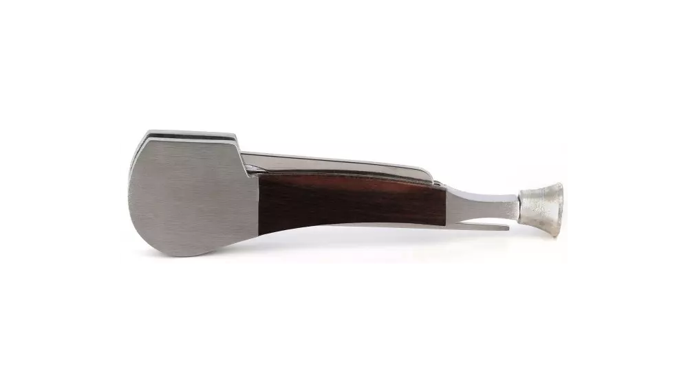 инструмент за лула Angelo wood brown/chrome 3 parts