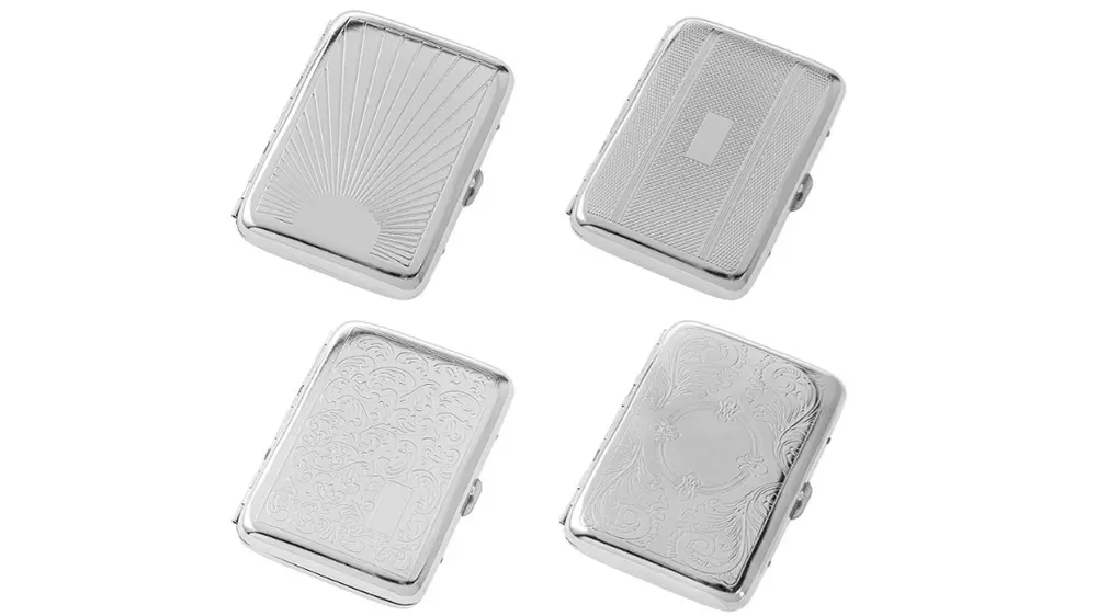 cigarette case Angelo chrome 85 mm 14 pcs