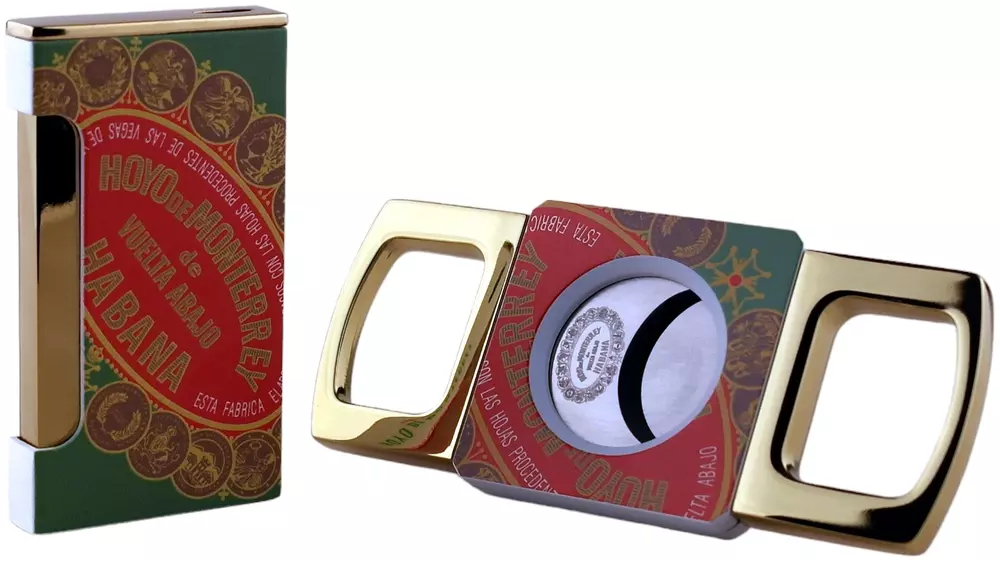 gift set Hoyo de Monterrey lighter and cutter