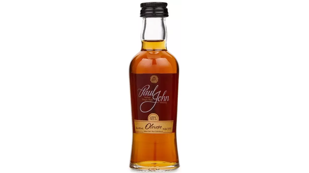 Paul John Whisky Oloroso 50 ml Alcohol 48%