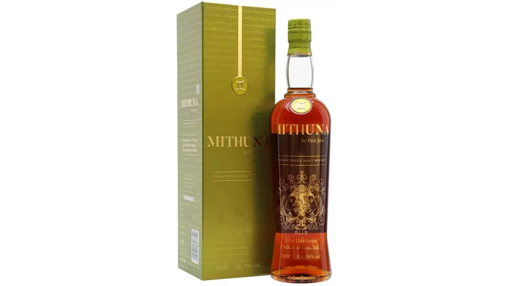 Paul John Whisky Mithuna 700 ml Alcohol 58%