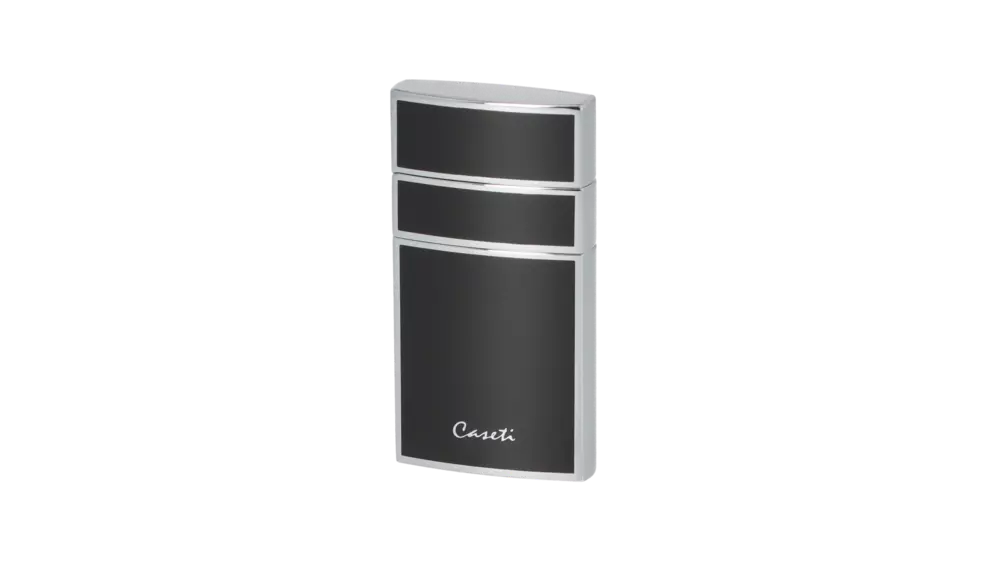запалка Caseti 1xJet black laquer