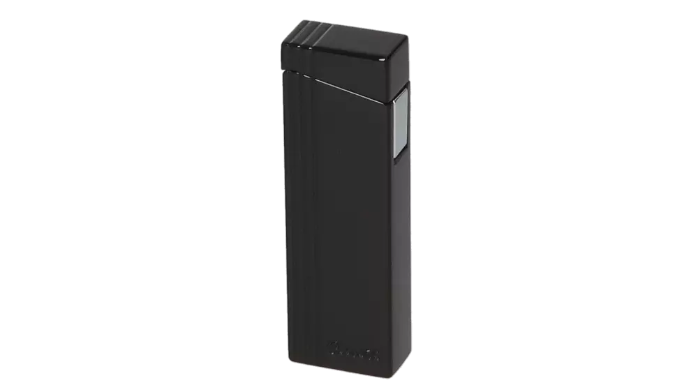 запалка Caseti 1xJet black high gloss
