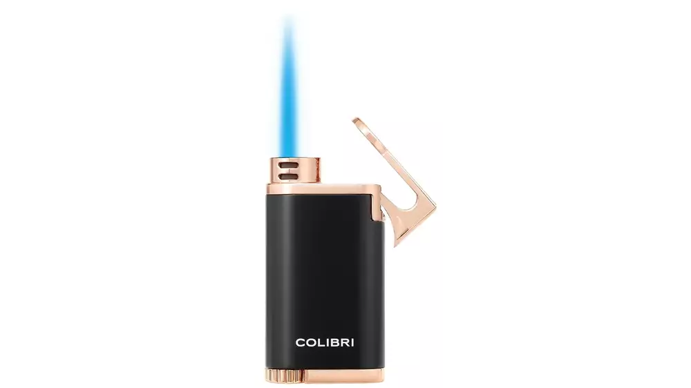 запалка Colibri BELMONT black + rose gold