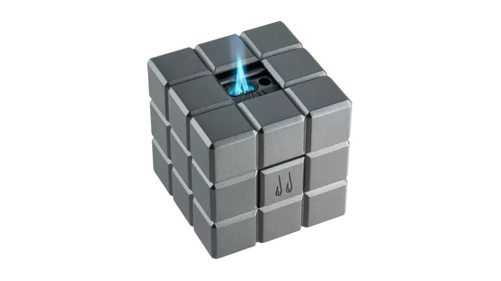 запалка Colibri HERITAGE table cube charcoal