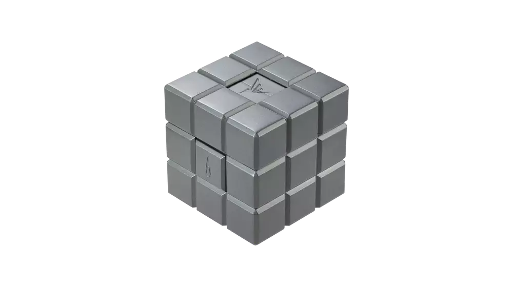 запалка Colibri HERITAGE table cube charcoal