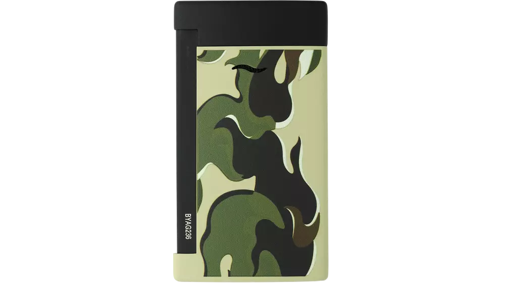 запалка S.T.DUPONT Slim 7 camo green/black