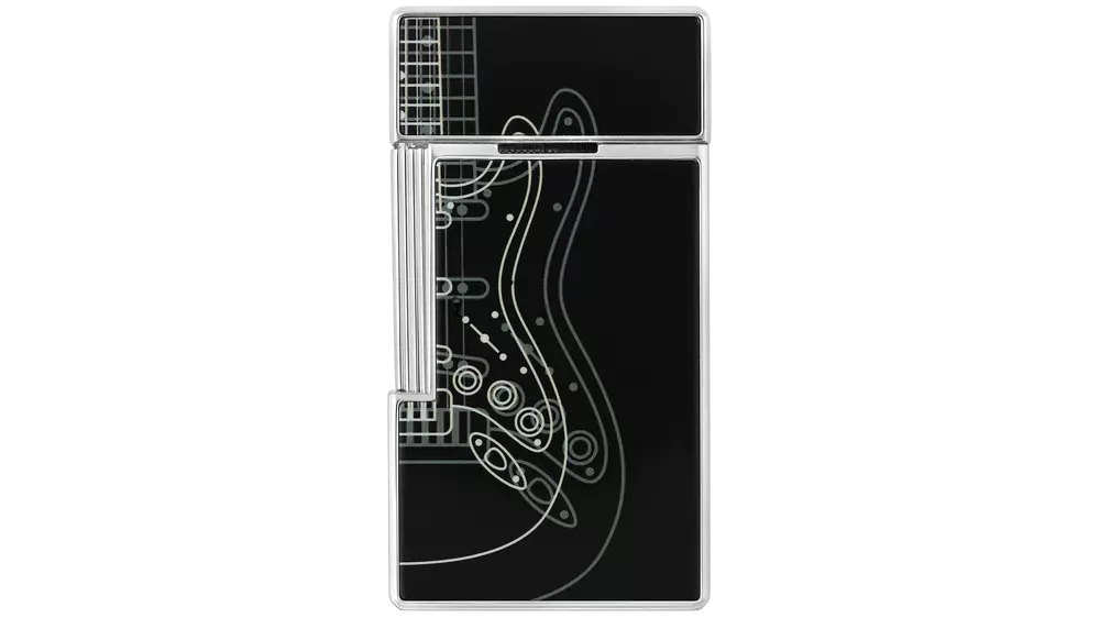 запалка S.T.DUPONT Biggi Fender blk and chrome