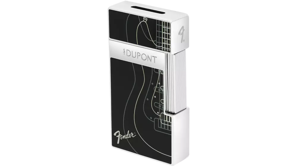 запалка S.T.DUPONT Biggi Fender blk and chrome