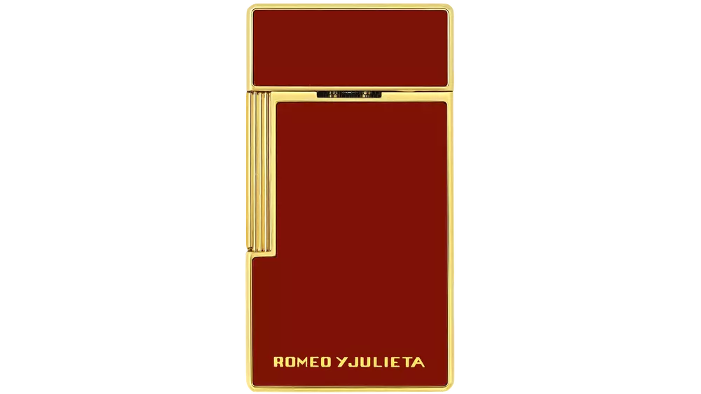 запалка S.T.DUPONT ROMEO Y JULIETA BIGGY red and gold