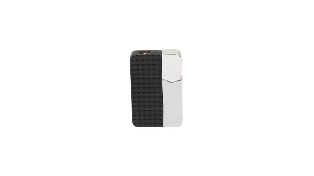 запалка Eurojet jet black matt and silver colored glossy