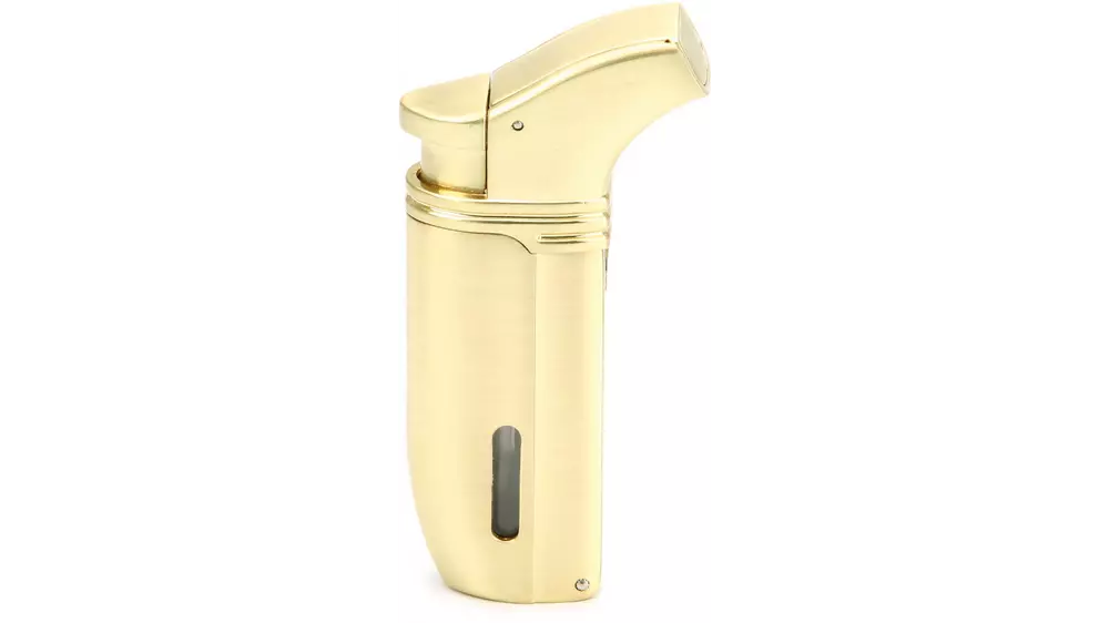 запалка ADORINI Puroso double jet real gold plated punch