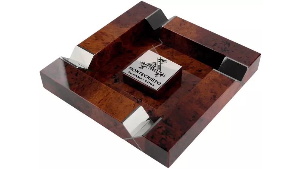 пепелник MONTECRISTO Obsidiana Edicion Limitada 4 cig