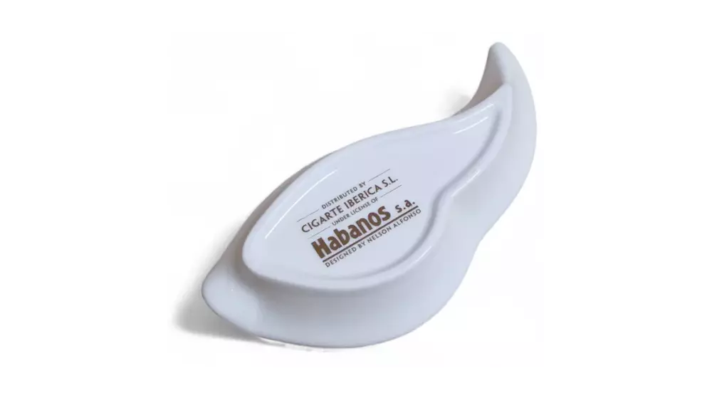 пепелник Tobacco leaf white 1 cigar