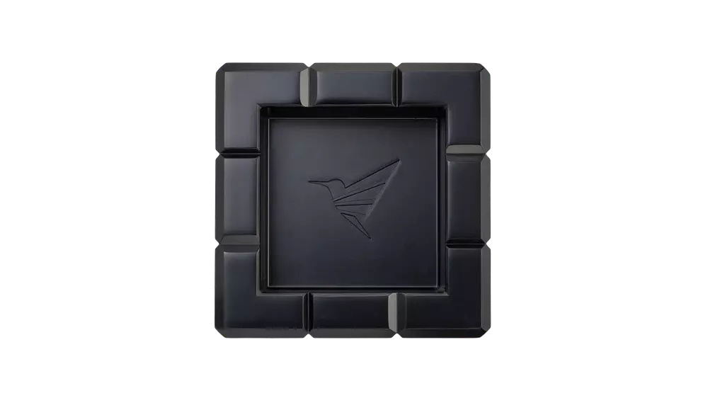 пепелник Colibri HERITAGE CUBE black 4 cig