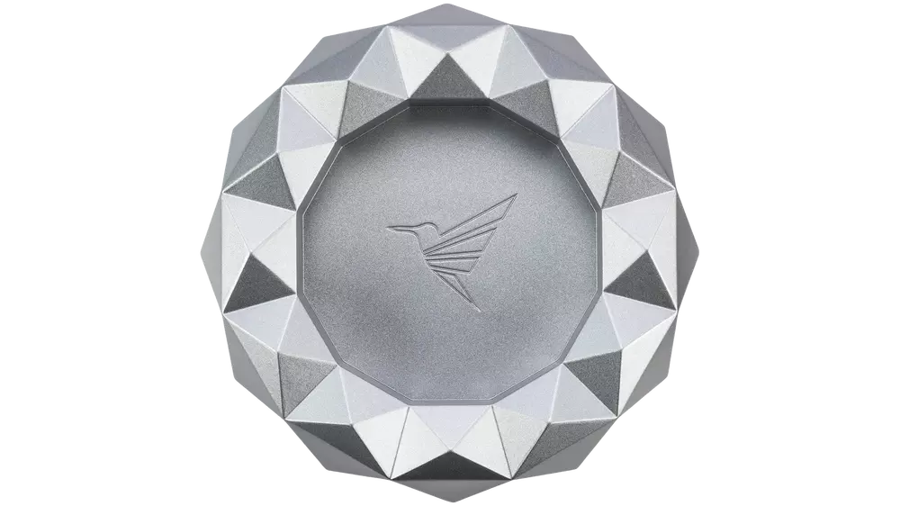 пепелник Colibri QUASAR round silver