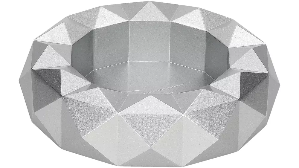 пепелник Colibri QUASAR round silver