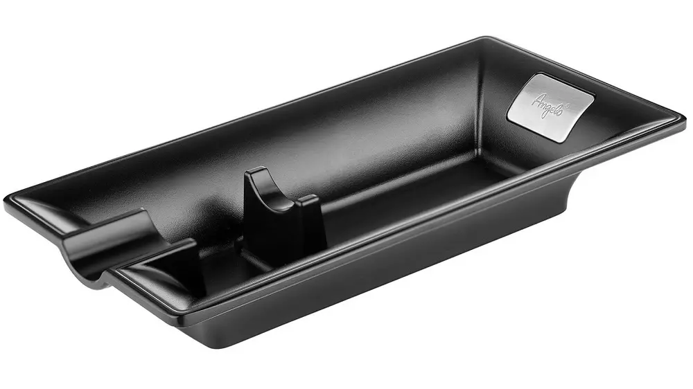 пепелник Angelo Single metal black matt 1 cig