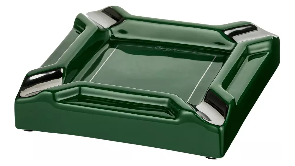 ashtray Caseti cigar green 4 cig