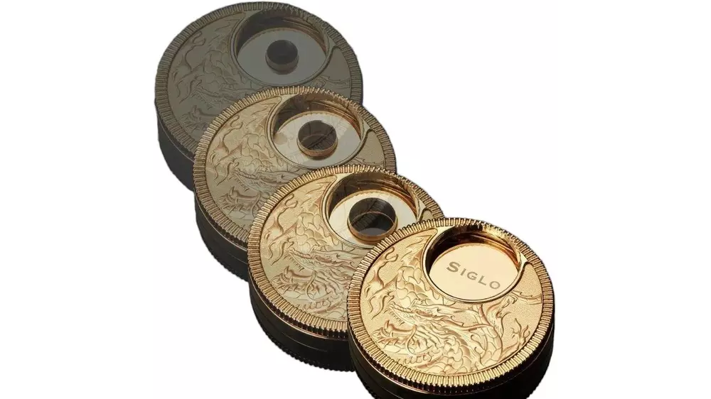 пънч SIGLO Swivel dragon gold