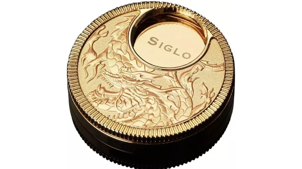 пънч SIGLO Swivel dragon gold