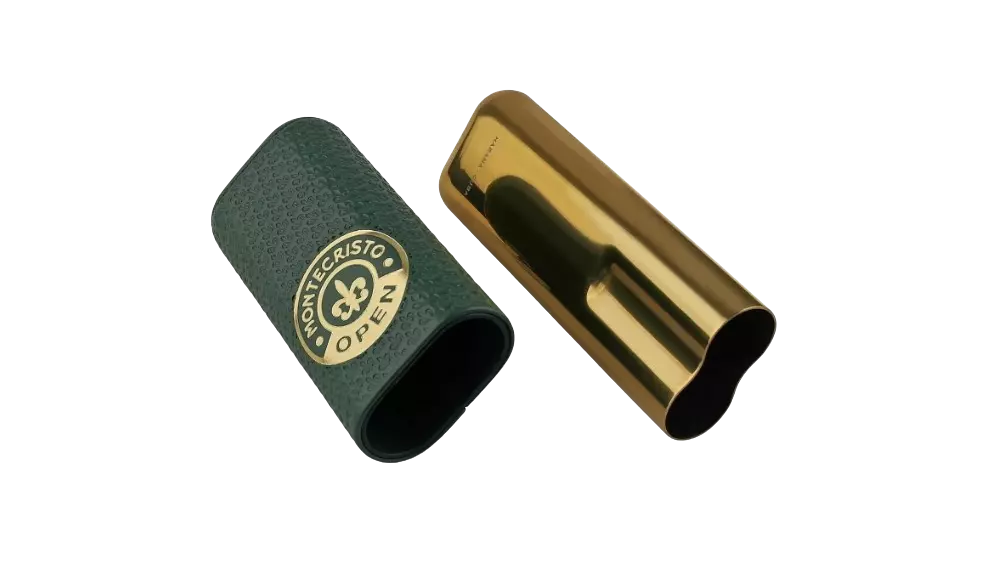 пурера MONTECRISTO OPEN green metal base 2 cig