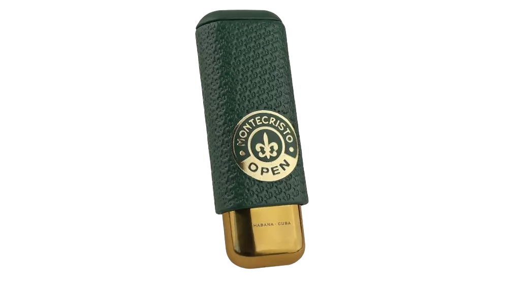 пурера MONTECRISTO OPEN green metal base 2 cig