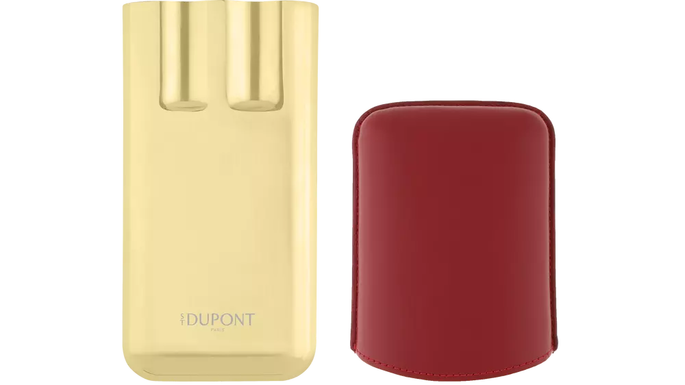 пурера S.T.DUPONT ROMEO Y JULIETA red and gold 3 cig
