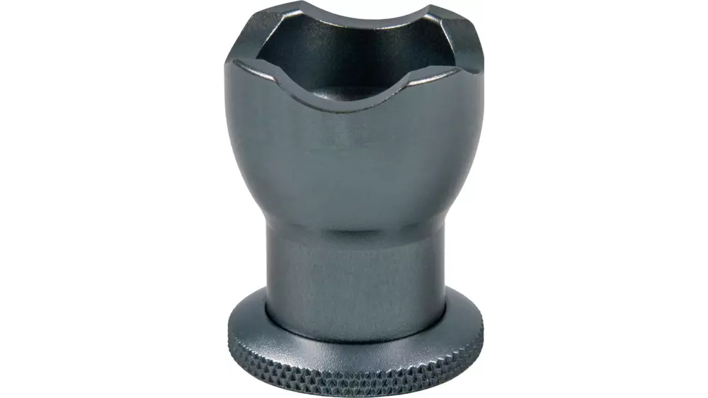 поставка за пури Passatore metal grey with punch