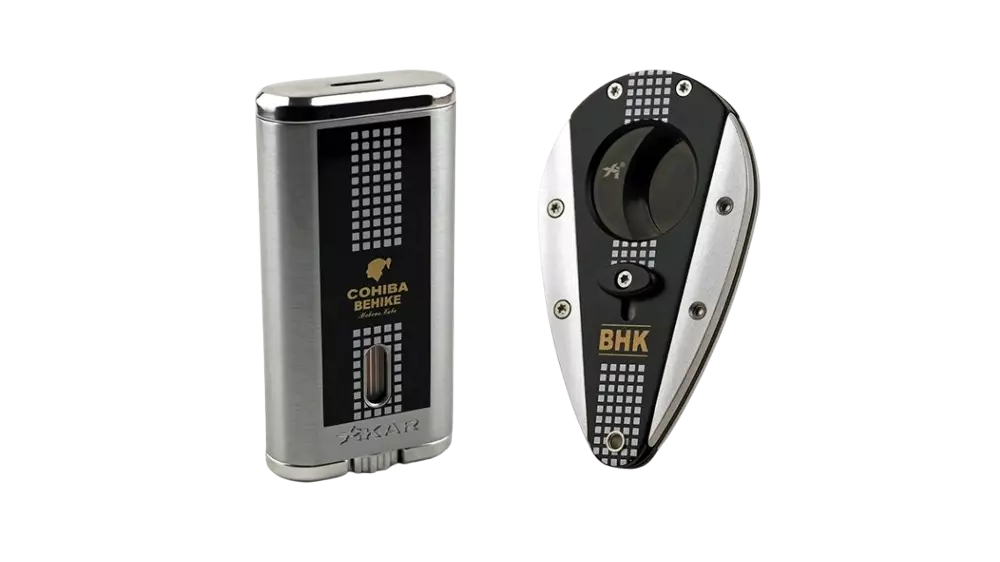 под. к-т COHIBA BEHIKE Xicar lighter and cutter