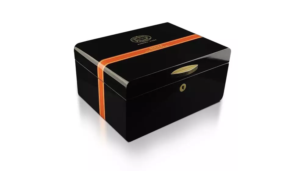 умидор PARTAGAS SERIES black with lock 50 cig