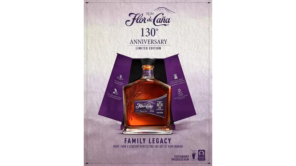 ром Flor de Caña 130 Aniversario 700 ml Limited Edition