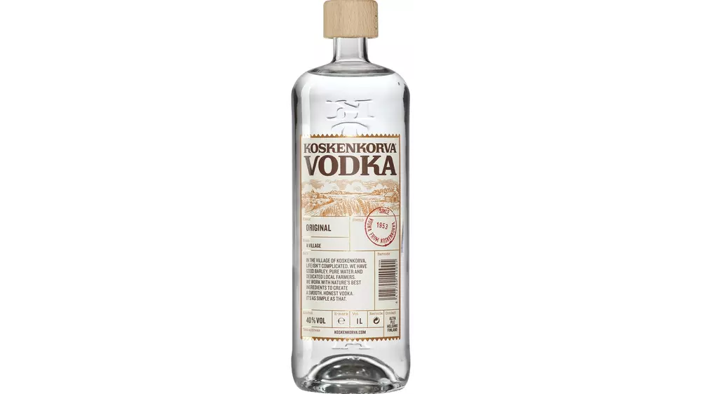 Koskenkorva Vodka Original 1000 ml Alcohol 40%