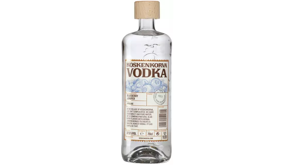Koskenkorva Vodka Blueberry Juniper 700ml Alcohol 37.5%