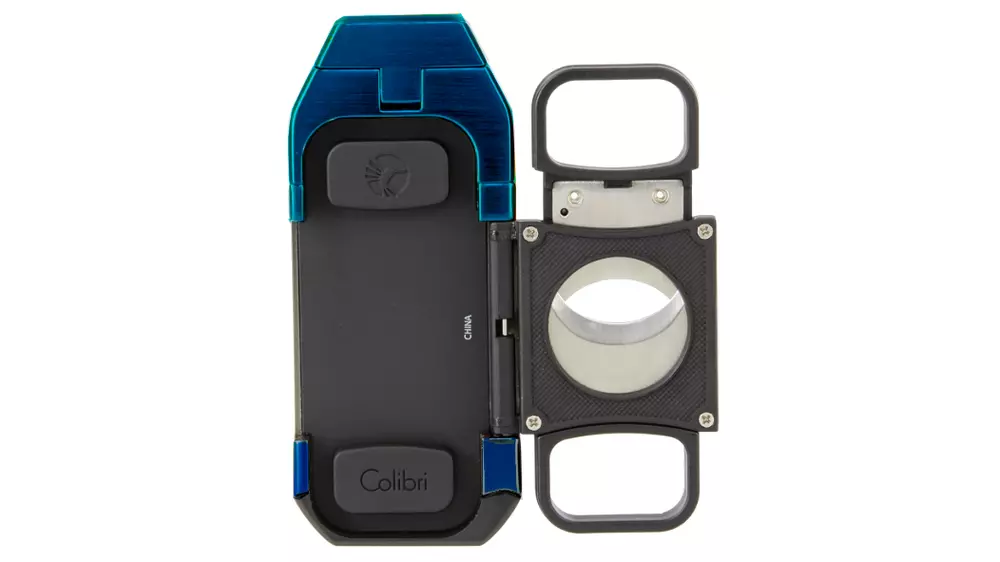 запалка Colibri BOSS III jet navy blue