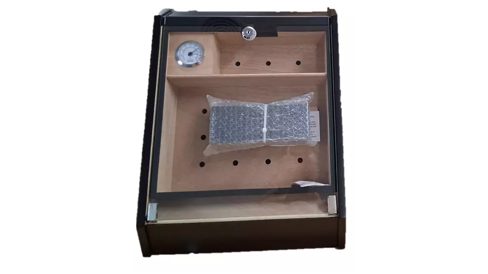 умидор Marbella Kaliman black 30x27x33 cm 09029 29110